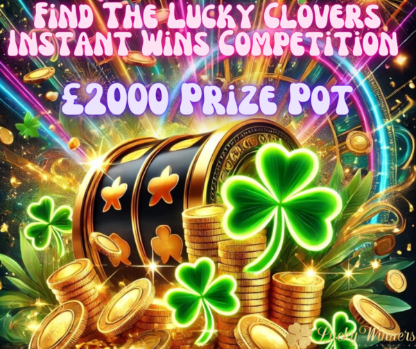 Find The Clover Instant Wins Competition