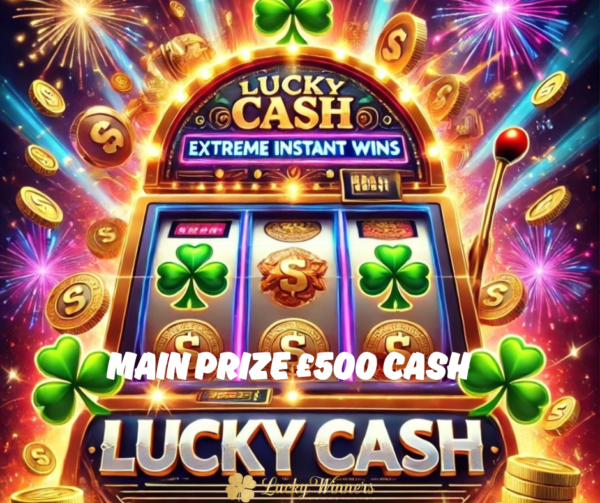 Lucky Cash Extreme Instant Wins Competition