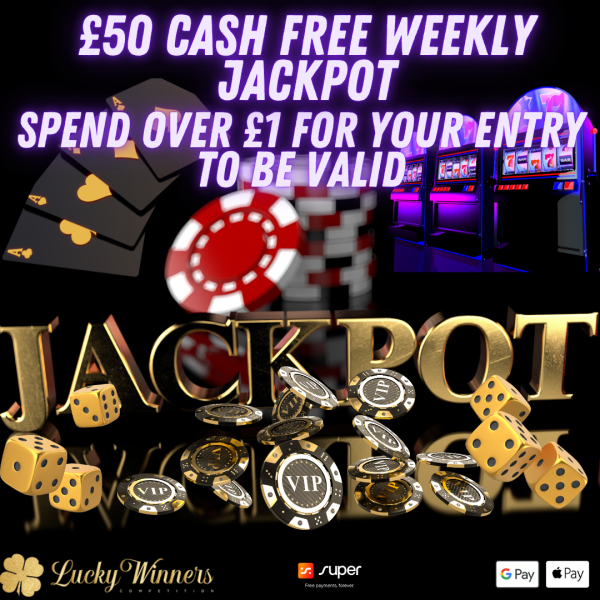 £50 Cash Weekly Jackpot