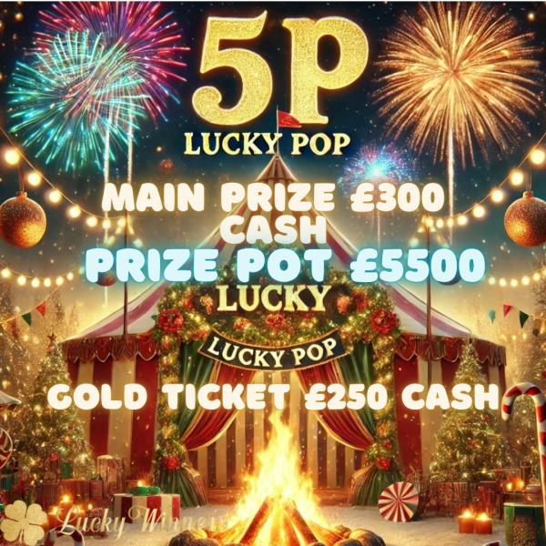 5p Lucky Pop Instant Wins Competition