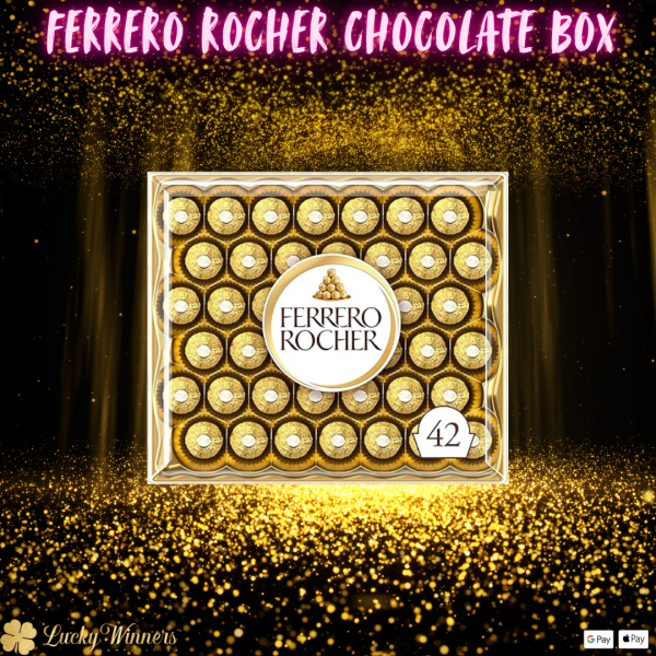 Ferrero Rocher Box Of 42 - Auto Drawn When Sold Out
