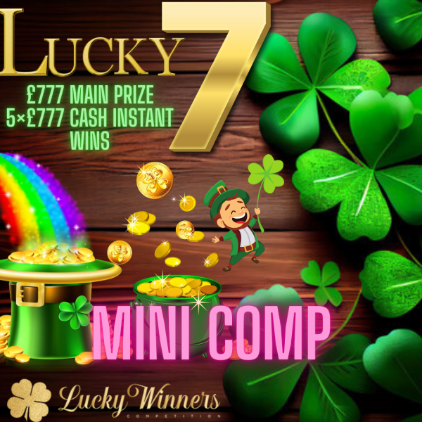 Mini Comp 25x Entries Into Lucky 7's Every Other Ticket Wins Competition
