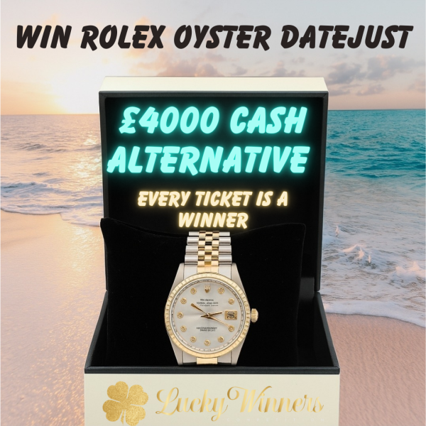 Rolex Oyster Datejust Every Ticket Wins Instant Wins Competition